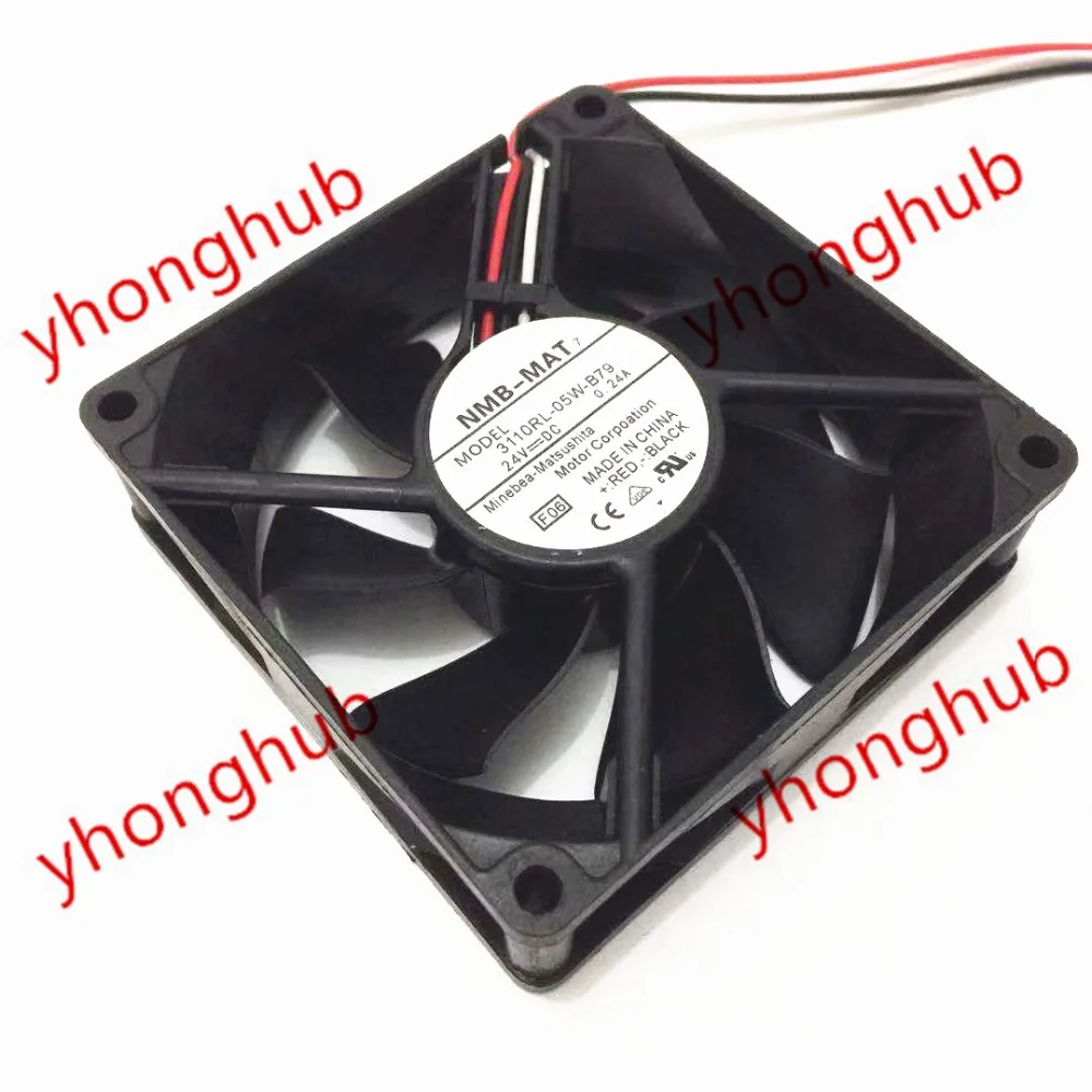 NMB-MAT 3110RL-05W-B79 DC 24V 0.24A 3-проводной 80x80x25 мм вентилятор охлаждения сервера
NMB-MAT 3110RL-05W-B79 DC 24V 0.24A 3-проводной 80x80x25 мм вентилятор охлаждения сервера