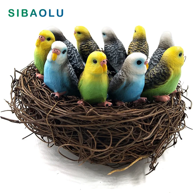 10pcs/lot Simulation mini Cute Parrot bird figurine animal Model home decor miniature fairy garden decoration accessories figure
10pcs/lot Simulation mini Cute Parrot bird figurine animal Model home decor miniature fairy garden decoration accessories figure