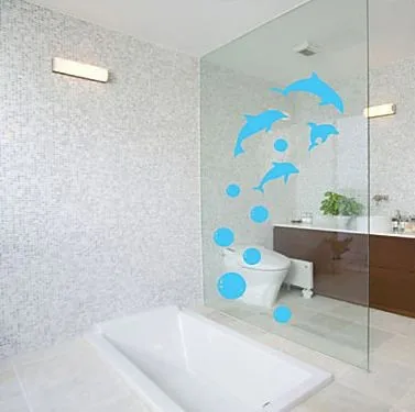Lovely Dolphin Bubble Wall Sticker Decal Ideal for Kid Nursery Home Decor Home decoration fashion Removable PVC Poster wallpaper
Lovely Dolphin Bubble Wall Sticker Decal Ideal for Kid Nursery Home Decor Home decoration fashion Removable PVC Poster wallpaper