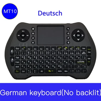 Mini German Keyboard MT10 2.4GHZ Wireless Deutsche Touchpad Support PC Pad Andriod TV Google PS3 HTPC 118A
Mini German Keyboard MT10 2.4GHZ Wireless Deutsche Touchpad Support PC Pad Andriod TV Google PS3 HTPC 118A