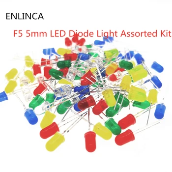 100pcs F5 5mm LED diode Light Assorted Kit LEDs Set Round White Yellow Red Green Blue electronic diy kit Purple Pink Warm white
100pcs F5 5mm LED diode Light Assorted Kit LEDs Set Round White Yellow Red Green Blue electronic diy kit Purple Pink Warm white