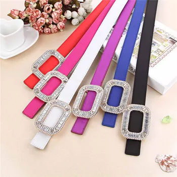 2018 Hot Female Belt For Women Ladies Metal Rhinestone Buckle Strap Belts Diamond Split Accessorie For Girl Cintos Mujer
2018 Hot Female Belt For Women Ladies Metal Rhinestone Buckle Strap Belts Diamond Split Accessorie For Girl Cintos Mujer