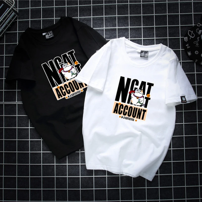 WSFS T Shirt Women Short Sleeves Tee Shirts Top Harajuku cartoon Fortune Cat print Tshirt Cotton Ulzzang T-shirt Women Plus Size
WSFS T Shirt Women Short Sleeves Tee Shirts Top Harajuku cartoon Fortune Cat print Tshirt Cotton Ulzzang T-shirt Women Plus Size
