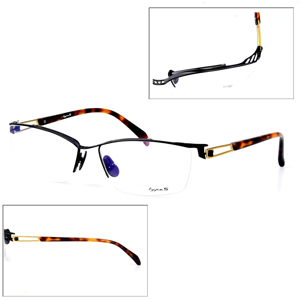 Japan Brand Designer Semi Rim Titanium Eyeglasses Men Optical Prescription Glasses Frame Women Spectacles Oculos de Grau
Japan Brand Designer Semi Rim Titanium Eyeglasses Men Optical Prescription Glasses Frame Women Spectacles Oculos de Grau