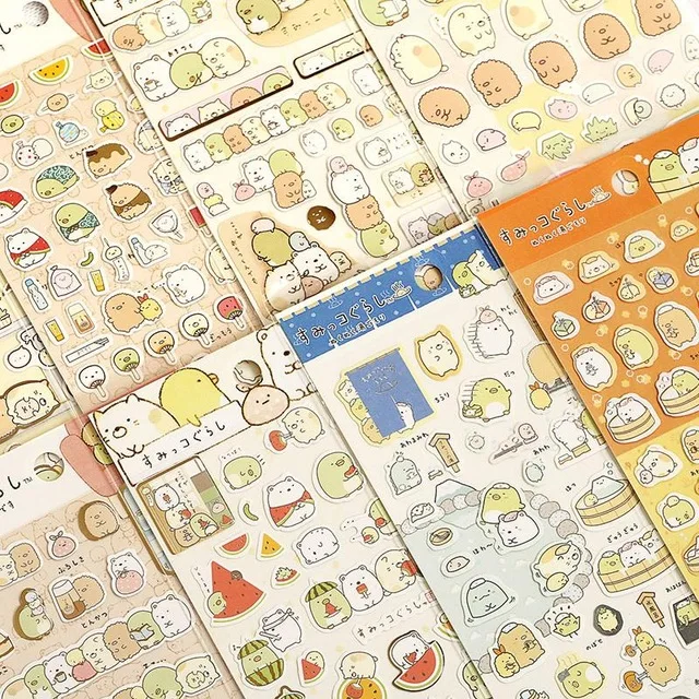 1Pcs Kawaii Scrapbooking Corner Creature Ver 3 Planner Stickers Decoration Label Memo Pads Cartoon Korea Stationery San-x
1Pcs Kawaii Scrapbooking Corner Creature Ver 3 Planner Stickers Decoration Label Memo Pads Cartoon Korea Stationery San-x