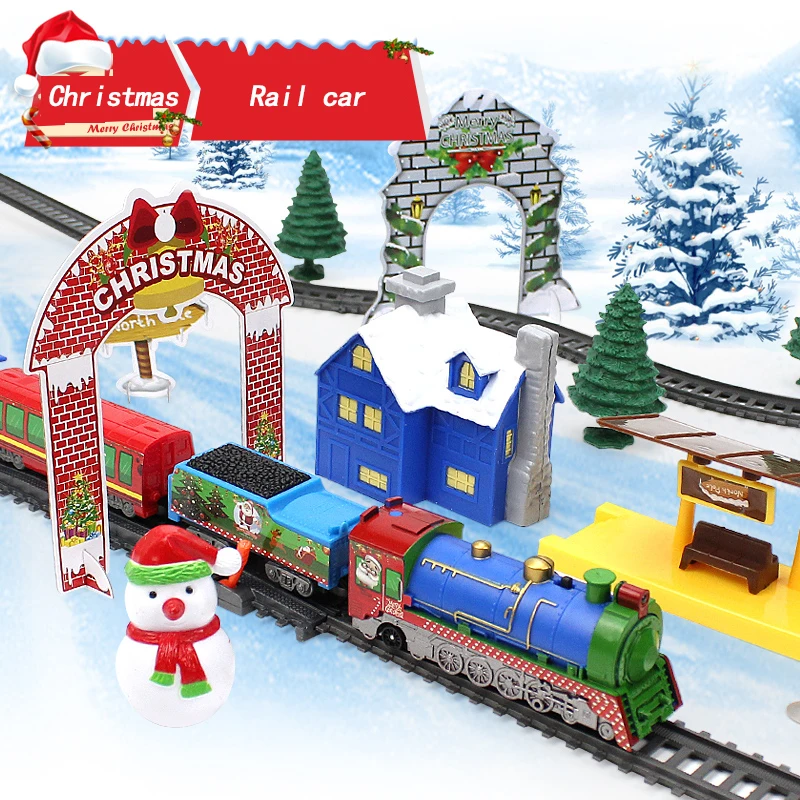 Christmas Gifts Rail Cars Toy Electric Children Simulation Small Train Track Model Puzzle Variety Of Free Assembly Track Toys
Christmas Gifts Rail Cars Toy Electric Children Simulation Small Train Track Model Puzzle Variety Of Free Assembly Track Toys