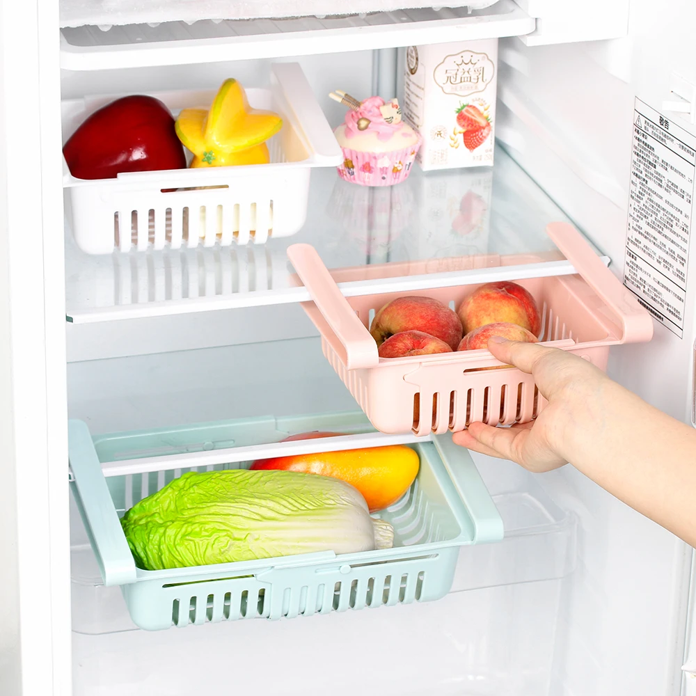 Adjustable Stretchable Multifunction Kitchen Refrigerator Storage Rack Holder Fridge Freezer Shelf Box Pull-out Drawer Organiser
Adjustable Stretchable Multifunction Kitchen Refrigerator Storage Rack Holder Fridge Freezer Shelf Box Pull-out Drawer Organiser