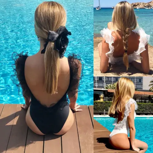 2018 New Lace One Piece Swimsuit Women Swimwear Sexy Backless Solid Push Up Padded Bra Women Bathing Suit Monokini Beachwear
2018 New Lace One Piece Swimsuit Women Swimwear Sexy Backless Solid Push Up Padded Bra Women Bathing Suit Monokini Beachwear