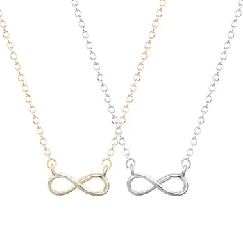 QIAMNI Hot Sale 10pcs/lot Wholesale Unique 8 Infinity Necklace Fashion Jewelry Gift for Woman and Girls
QIAMNI Hot Sale 10pcs/lot Wholesale Unique 8 Infinity Necklace Fashion Jewelry Gift for Woman and Girls