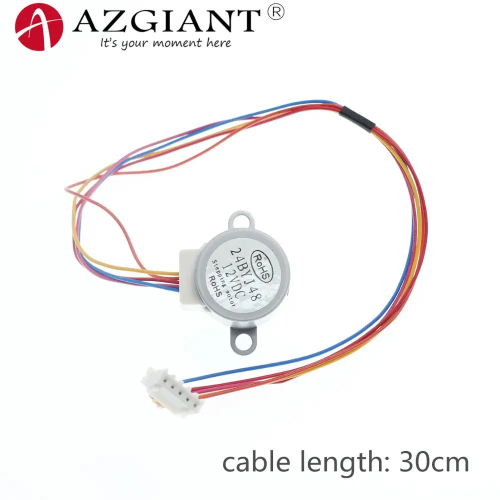 DC stepper motor DC 12V reduction ratio 1:64, 24BYJ48, air conditioning swing A/C air motor
DC stepper motor DC 12V reduction ratio 1:64, 24BYJ48, air conditioning swing A/C air motor