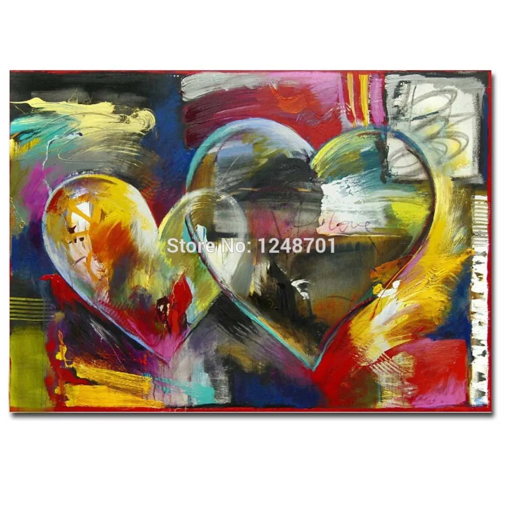 Large Size Hand Painted Abstract Art Heart Sharp Oil Painting On Canvas Abstract Oil Painting Bedrom Home Room Wall Decoration
Large Size Hand Painted Abstract Art Heart Sharp Oil Painting On Canvas Abstract Oil Painting Bedrom Home Room Wall Decoration