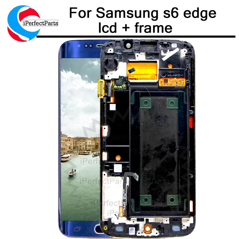 5.1For Samsung Galaxy S6 Edge LCD G925 G925F SM-G925F Display Touch Screen Digitizer Assembly with frame For SAMSUNG S6 Edge LCD 
5.1For Samsung Galaxy S6 Edge LCD G925 G925F SM-G925F Display Touch Screen Digitizer Assembly with frame For SAMSUNG S6 Edge LCD