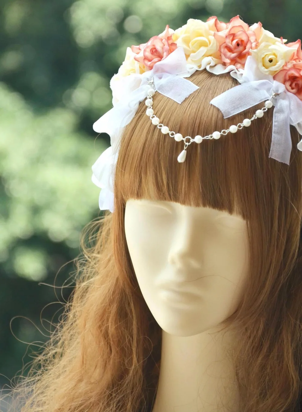 Princess sweet lolita Hairbands sharp Rose Headband yarn beads wreath headband KC Lolita Dress Accessories MHTSP026
Princess sweet lolita Hairbands sharp Rose Headband yarn beads wreath headband KC Lolita Dress Accessories MHTSP026