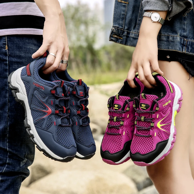 Original Men Water Leather Breathable Camping Training Outdoor Women Trail Hiking Shoes Waterproof Mountaineer Climbing Sneakers
Original Men Water Leather Breathable Camping Training Outdoor Women Trail Hiking Shoes Waterproof Mountaineer Climbing Sneakers