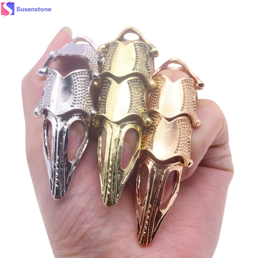 Punk nail Rings Rock Scroll Joint Armor Knuckle Metal Full Finger Claw Rings Gifts Gold,Silver,Rose Gold #910
Punk nail Rings Rock Scroll Joint Armor Knuckle Metal Full Finger Claw Rings Gifts Gold,Silver,Rose Gold #910