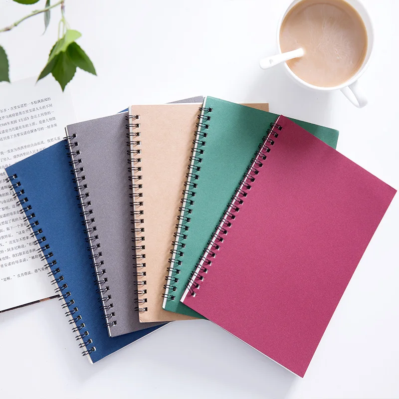 Spiral coil notebook business office A5 notebook student notebook diary manual book coil book
Spiral coil notebook business office A5 notebook student notebook diary manual book coil book