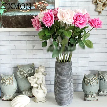 High quality hand moisturizing simulation rose fake flower holiday holiday home living room hotel wedding decoration rose
High quality hand moisturizing simulation rose fake flower holiday holiday home living room hotel wedding decoration rose