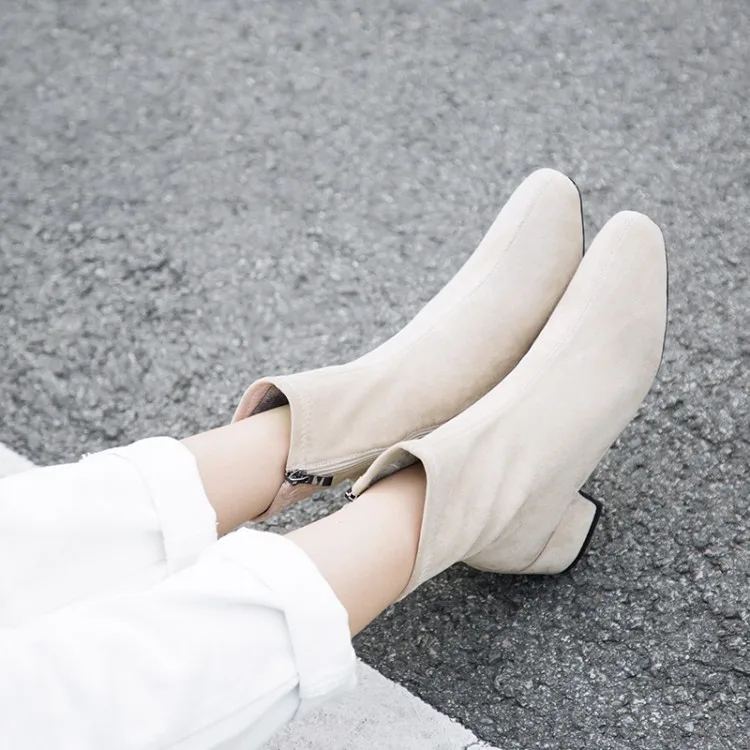 Big Size 9 10 11-13 boots women shoes ankle boots for women ladies boots Side zipper suede round head
Big Size 9 10 11-13 boots women shoes ankle boots for women ladies boots Side zipper suede round head