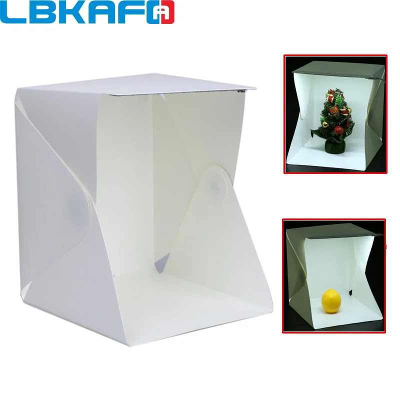 LBKAFA Mini Folding Photography Studio Diffuse Soft Box With LED Light Black White Background Photo Studio Accessories
LBKAFA Mini Folding Photography Studio Diffuse Soft Box With LED Light Black White Background Photo Studio Accessories