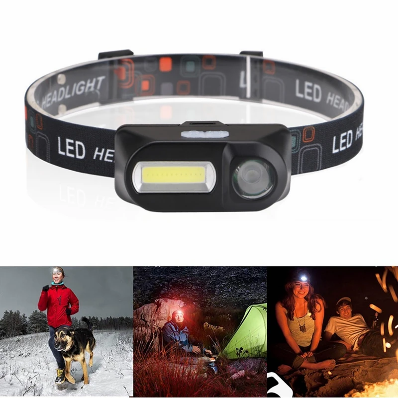 Mini Headlamp LED Headlight Lamp Cheap Outdoor Flashlight Tool USB COB Camping Riding Cycling Hiking Night Fishing Light Tools
Mini Headlamp LED Headlight Lamp Cheap Outdoor Flashlight Tool USB COB Camping Riding Cycling Hiking Night Fishing Light Tools