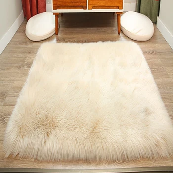Artificial Skin Long Faux Fur Wool Fluffy Carpets For Living Room Plush Chair Seat Cover Area Rug Bedroom Carpet Mat Home Decor
Artificial Skin Long Faux Fur Wool Fluffy Carpets For Living Room Plush Chair Seat Cover Area Rug Bedroom Carpet Mat Home Decor
