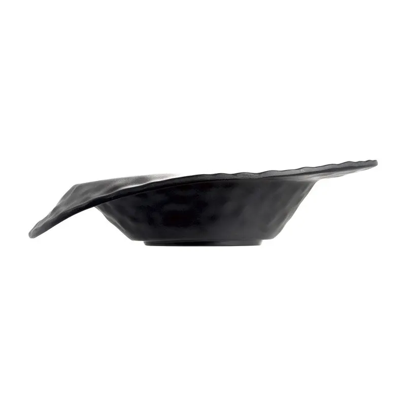 ANTOWALL-Melamine-Salad-black-matte-bowl-dinnerware-restaurant-tableware-supplies-(1)