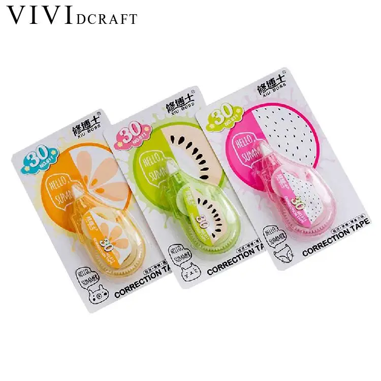 Mini 30m Fruits Shape Correction Tape Stationery For School Students Gift Papeleria Plastic Corrector Chancellory
Mini 30m Fruits Shape Correction Tape Stationery For School Students Gift Papeleria Plastic Corrector Chancellory