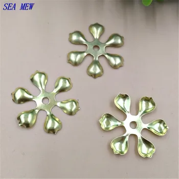 SEA MEW 22mm Copper Flowers Base Filigree Connectors Raw Brass Antique Bronze Plated Charm Setting For Jewelry Making
SEA MEW 22mm Copper Flowers Base Filigree Connectors Raw Brass Antique Bronze Plated Charm Setting For Jewelry Making