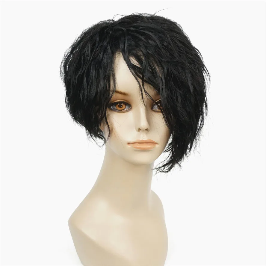 StrongBeauty African American Wigs Asymmetric Inclined Bangs Black Short Curly Bob Natural Synthetic Full Wig
StrongBeauty African American Wigs Asymmetric Inclined Bangs Black Short Curly Bob Natural Synthetic Full Wig