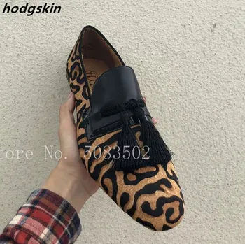 2019 Hot Leopard Suede/Leather Fringe Men Shoes Slip On Rivets Stud Tassel Men Loafers Flats uarache Sapato Feminino Shoes Mens
2019 Hot Leopard Suede/Leather Fringe Men Shoes Slip On Rivets Stud Tassel Men Loafers Flats uarache Sapato Feminino Shoes Mens