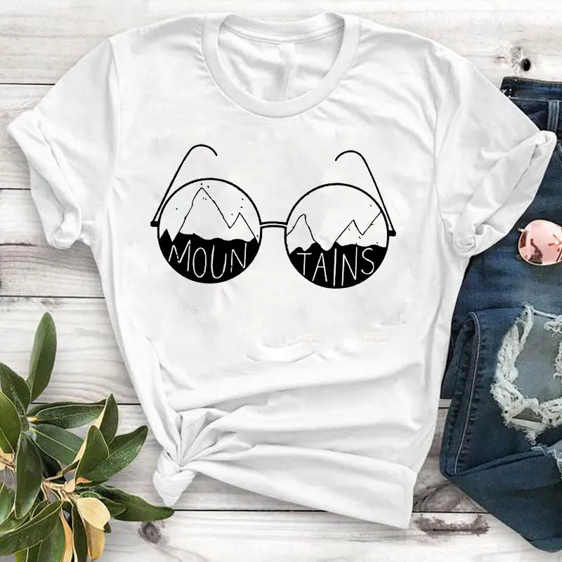 Casual Tshirt Women glass travel Summer fashion Women Print T Shirt Female Camisa Mujer Tee Top Graphic Cute Tees T-shirt
Casual Tshirt Women glass travel Summer fashion Women Print T Shirt Female Camisa Mujer Tee Top Graphic Cute Tees T-shirt