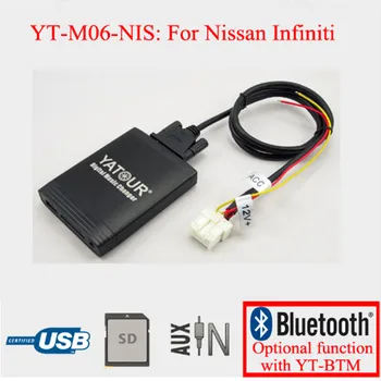 YATOUR Digital Music Changer Aux-in SD USB MP3 Adapter Interface auto radio USB SD AUX decorder for Nissan Infiniti 9090
YATOUR Digital Music Changer Aux-in SD USB MP3 Adapter Interface auto radio USB SD AUX decorder for Nissan Infiniti 9090