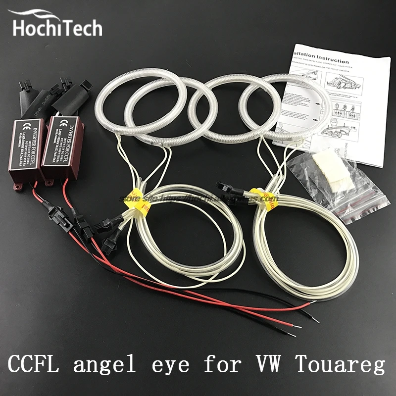 HochiTech отличный комплект ангельские глазки для Volkswagen VW Touareg 2003 2004 2005 2006 сверхъяркое
