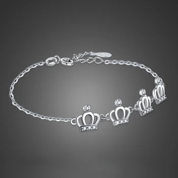 Minimalism crown Bracelet For Women Dainty Gifts Jewelry Friendship 100% 925 sterling silver Link Bracelett charm jewelry Gift
Minimalism crown Bracelet For Women Dainty Gifts Jewelry Friendship 100% 925 sterling silver Link Bracelett charm jewelry Gift