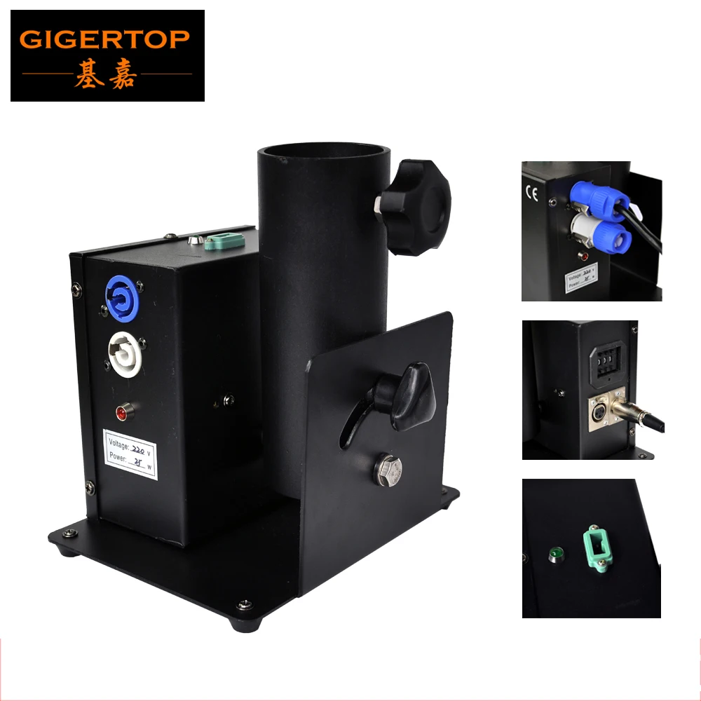 25W Single Tube Mini Confetti Machine One Shot One Head One nuzzle Confetti Streamer Launcher DMX Control Power Con Output Input
25W Single Tube Mini Confetti Machine One Shot One Head One nuzzle Confetti Streamer Launcher DMX Control Power Con Output Input