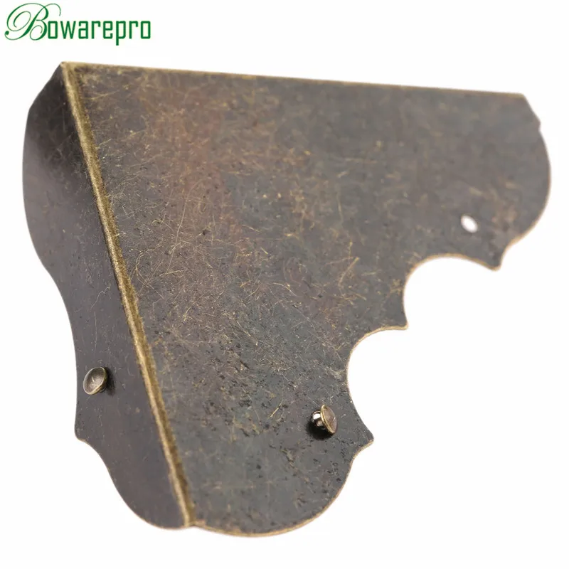 Bowarepro 4 шт. фитинги античный угловой кронштейн ювелирные изделия деревянные