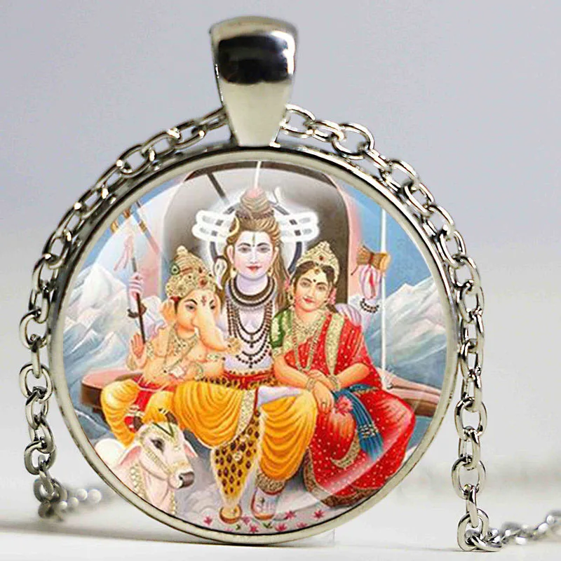 Vintage Ganesha Statue Necklace Hindu Ganapati Vinayaka God Lord Indian Buddhism Jewelry for Women | Украшения и аксессуары