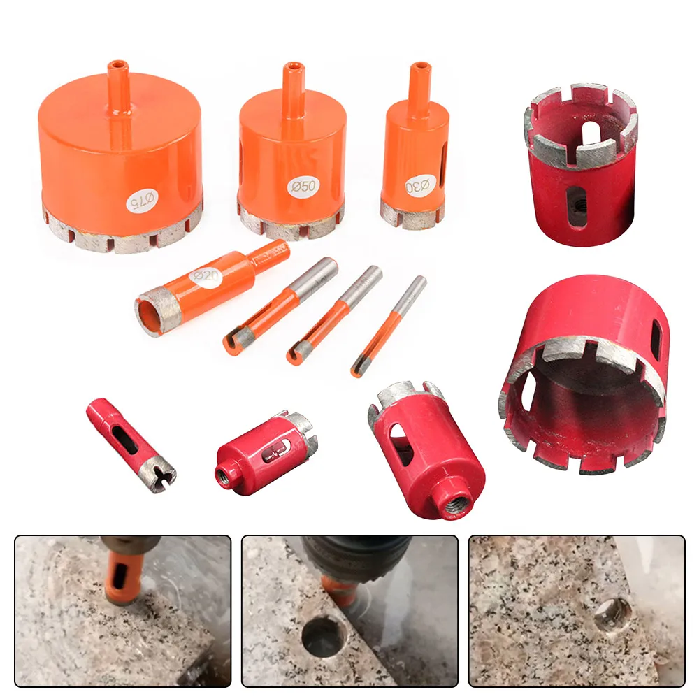 6-100 mm Diamond Drill Bit Hole Saw Hollow Core Drill Bit for Glass Ceramic Tile Mini Drill Bit Woodworking Power Hand Tools
6-100 mm Diamond Drill Bit Hole Saw Hollow Core Drill Bit for Glass Ceramic Tile Mini Drill Bit Woodworking Power Hand Tools