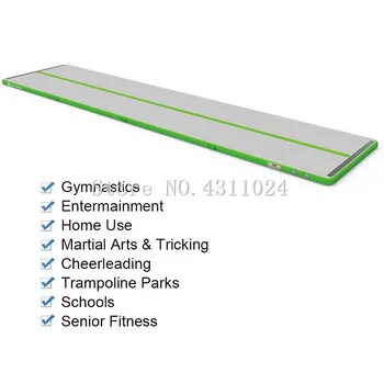 Free Shipping 7m/23ft Inflatable Gymnastics Airtrack Tumbling Mat Air Track Floor Mats with Electric Air Pump for Home
Free Shipping 7m/23ft Inflatable Gymnastics Airtrack Tumbling Mat Air Track Floor Mats with Electric Air Pump for Home