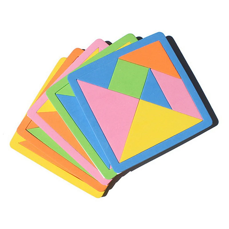 1pcs EVA 3d Puzzle Toys Early Learning Education Games For Children Brain Tangram Teaser Tetris Geometric Shape Gift For Kids
1pcs EVA 3d Puzzle Toys Early Learning Education Games For Children Brain Tangram Teaser Tetris Geometric Shape Gift For Kids