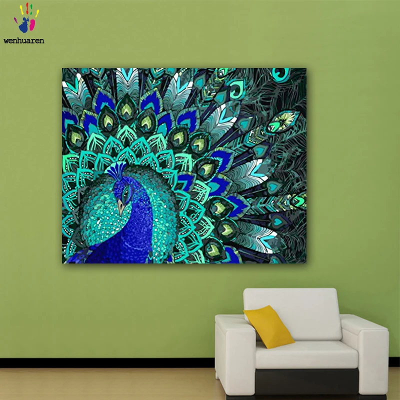 DIY colorings pictures by numbers with colors The peacock picture drawing painting by numbers framed Home
DIY colorings pictures by numbers with colors The peacock picture drawing painting by numbers framed Home