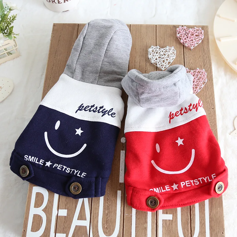 Smile Pet Dog Cat Clothes Winter Warm Jacket Coats With Hat Clothes For Dogs Cat Pet Clothing Small
Smile Pet Dog Cat Clothes Winter Warm Jacket Coats With Hat Clothes For Dogs Cat Pet Clothing Small