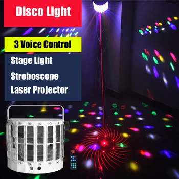 KTV Laser Projector Dmx Multicolor Stroboscope Disco Light Bar Stage Light DJ Disco Led Light Home Party Light Music The Strobe
KTV Laser Projector Dmx Multicolor Stroboscope Disco Light Bar Stage Light DJ Disco Led Light Home Party Light Music The Strobe