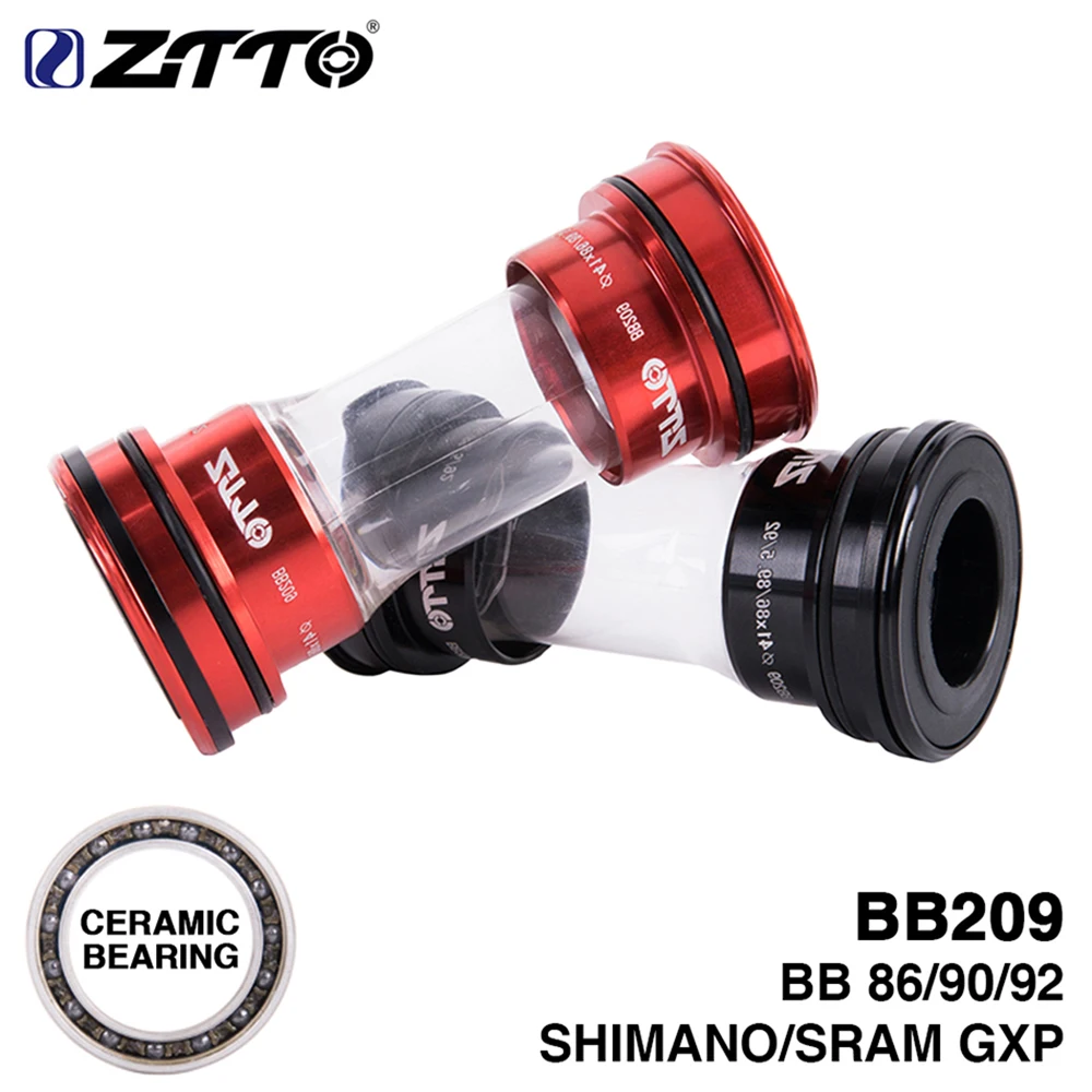 ZTTO Ceramic Bearings BB209 BB92 BB90 BB86 MTB Road Bike Press Fit Bottom Brackets For 24mm Crankset GXP 22mm Chainset
ZTTO Ceramic Bearings BB209 BB92 BB90 BB86 MTB Road Bike Press Fit Bottom Brackets For 24mm Crankset GXP 22mm Chainset