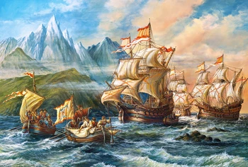 5D Diy diamond cross-stitch ship diamond full square diamond embroidery needle DM908 decorative living room
5D Diy diamond cross-stitch ship diamond full square diamond embroidery needle DM908 decorative living room