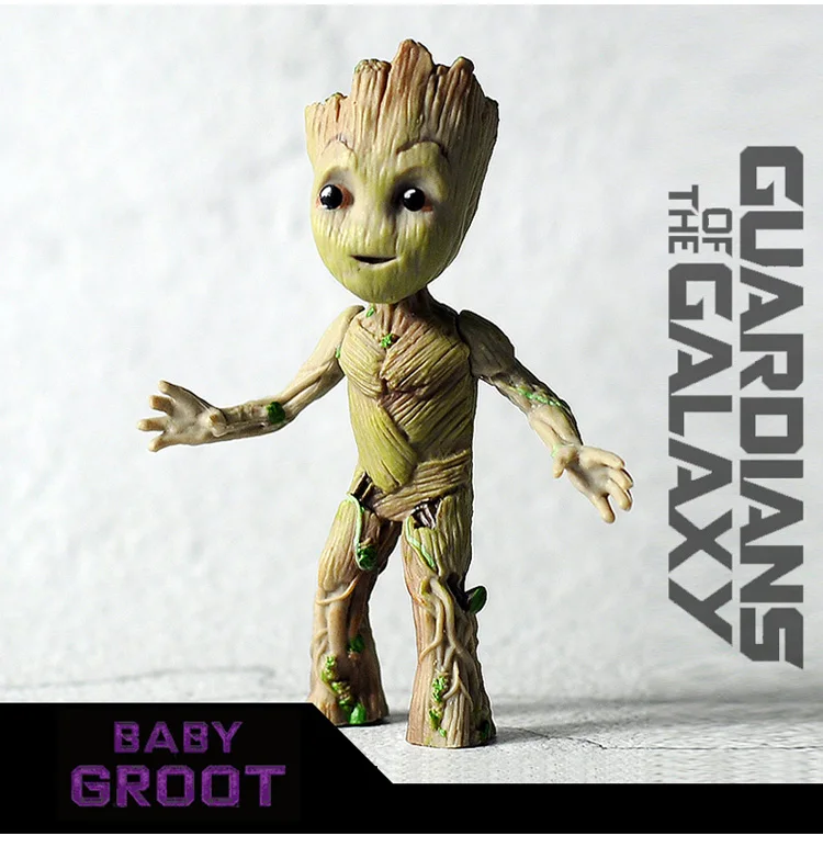 9.5cm Tree Man Baby Action Figure Doll Grunt Guardians of The Galaxy Model Toy Statue Ornaments Standing Groot Toy For Kids W04
9.5cm Tree Man Baby Action Figure Doll Grunt Guardians of The Galaxy Model Toy Statue Ornaments Standing Groot Toy For Kids W04