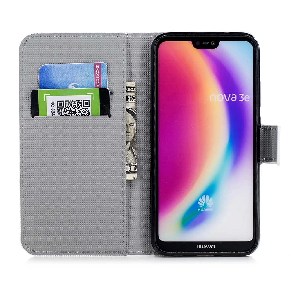 YIESOM Luxury Wallet Leather Case For Huawei For P20 Lite P20 Plus P Smart P10 Plus P10 P9 P8 Lite 2017 Mate 10 Lite Flip Stand (3)