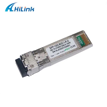 SFP Module 10G BIDI Tx1330nm/Rx1270 Tx1270nm/Rx1330nm 10km SFP Transceivers Optical Communication Equipment
SFP Module 10G BIDI Tx1330nm/Rx1270 Tx1270nm/Rx1330nm 10km SFP Transceivers Optical Communication Equipment