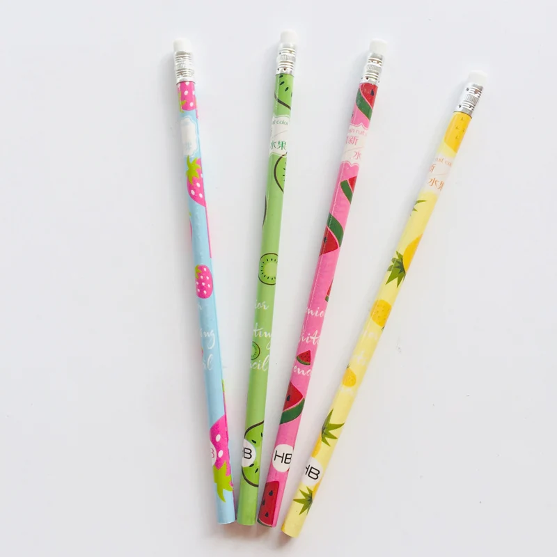 4X Summer Style Fruit HB Standard Wooden Pencil Writing Drawing School Supply Student Stationery
4X Summer Style Fruit HB Standard Wooden Pencil Writing Drawing School Supply Student Stationery