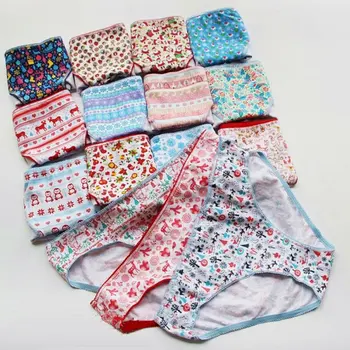 

4PCS/LOT Christmas Print Extra Big Plus Size Brief XS-L Women Elastane Cotton Panty Sexy Underwear Panties Briefs Shorts H238